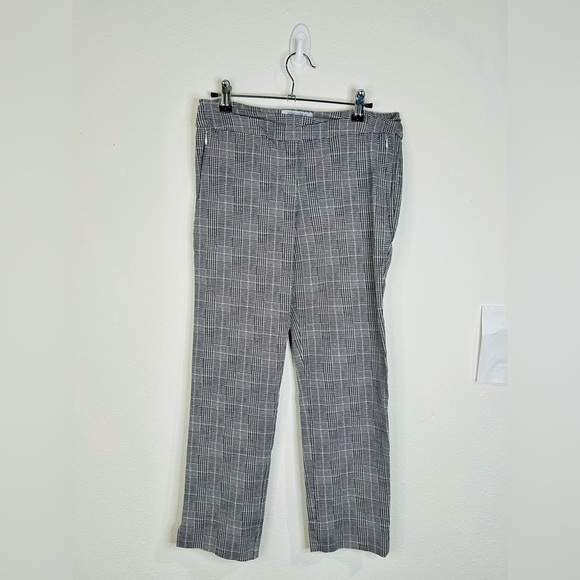 Margaret M Large Plaid Pull-On Ankle Pants | Women’s Workwear Stretchy - Picture 3 of 8